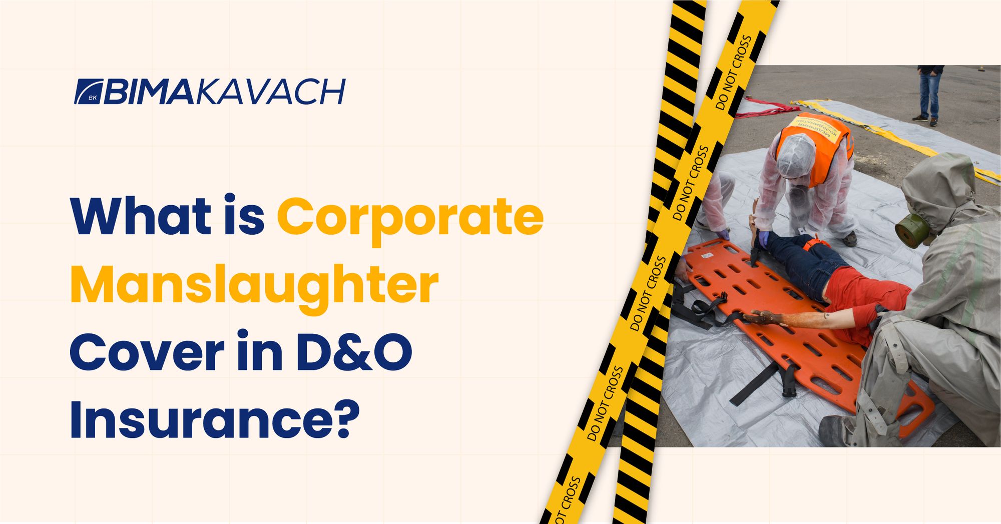 What is Corporate Manslaughter Cover in D&O Insurance?