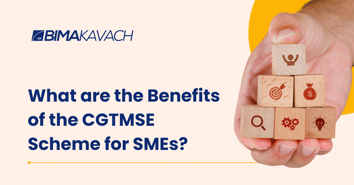 What are the Benefits of the CGTMSE Scheme for SMEs?